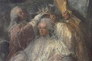 Carl Gustaf Pilo Detail of Gustav II S Chronic oil painting